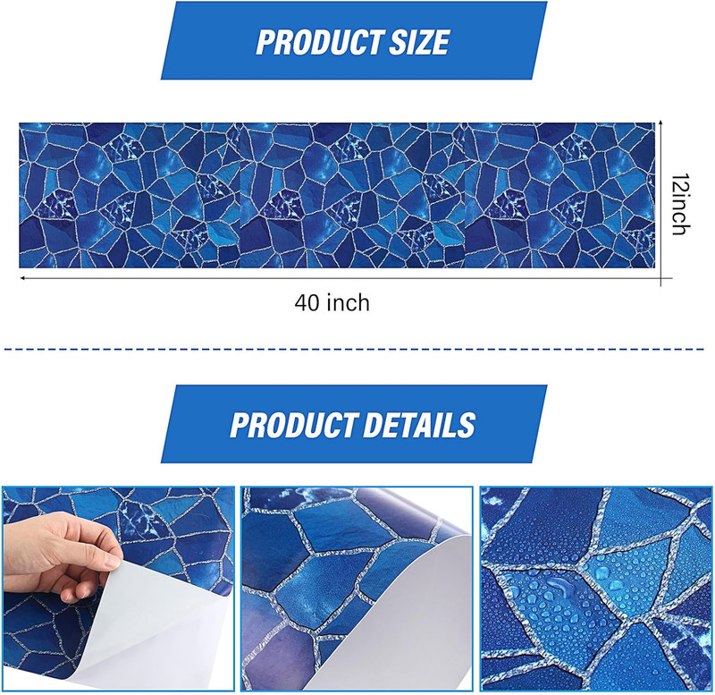 Self-Adhesive Vinyl Pool Liner Patch - Waterproof PVC Repair Sheet for above Gro gallery