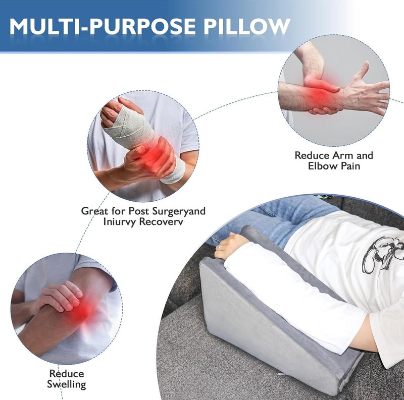 Ergonomic Arm Elevation Pillow for Elbow Support and Comfort gallery