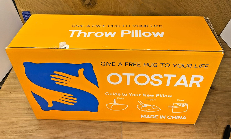 OTOSTAR Throw Pillow Inserts 4 Pack 18" Inch White Polyester Fiber Hypoallergeni gallery
