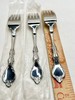 International ALLURE (3pc) Salad Forks 18/8 Stainless Lyon 7 1/4in. gallery