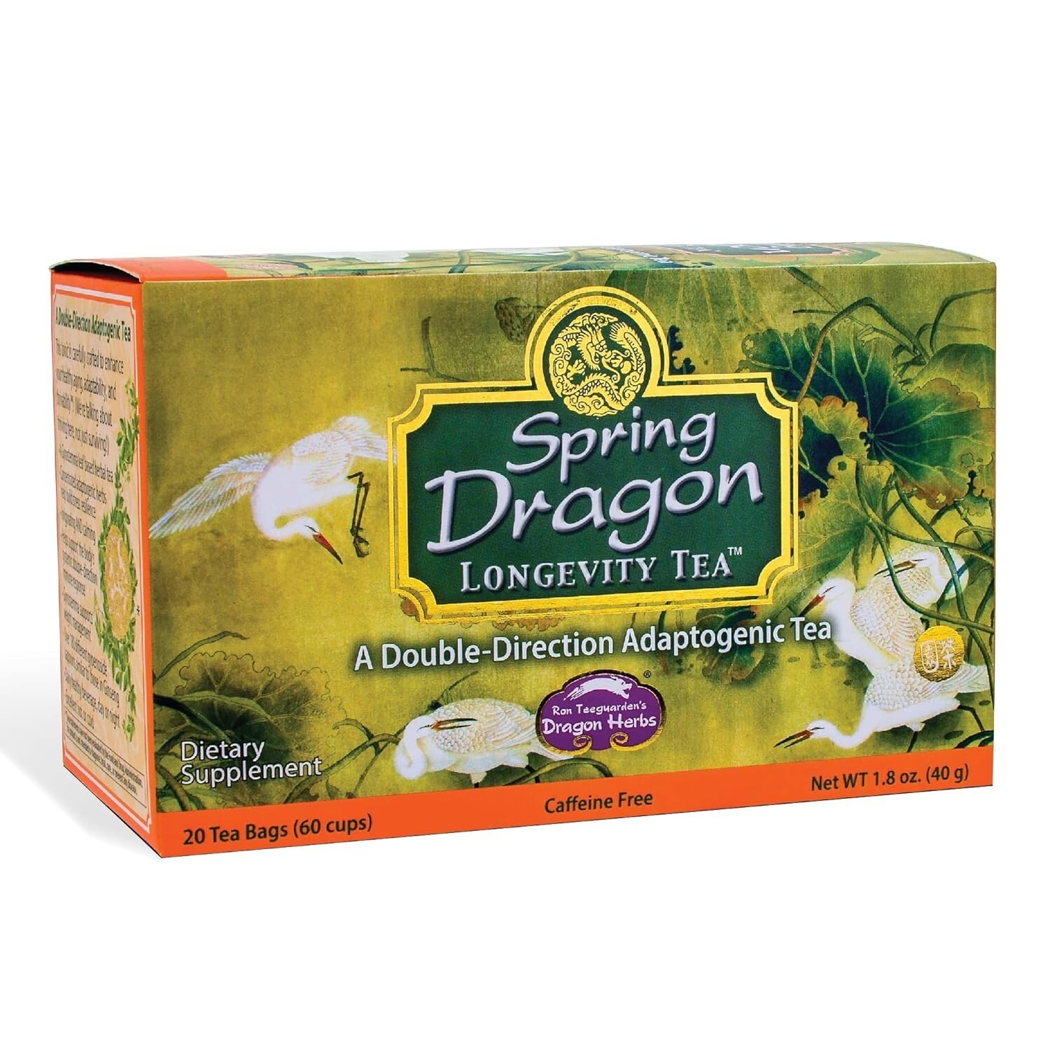 Spring Dragon Longevity Tea 20 Individually Wrapped Tea Bags Makes 60 Servi gallery