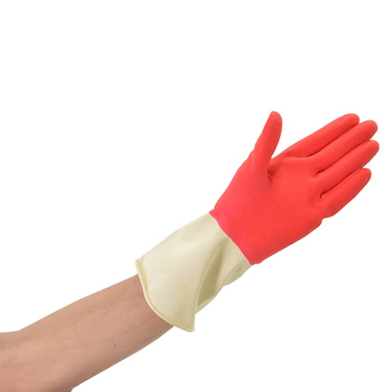 2Pairs Reusable Kitchen Gloves Thickness Household Gloves Cleaning Skin-Friendly gallery