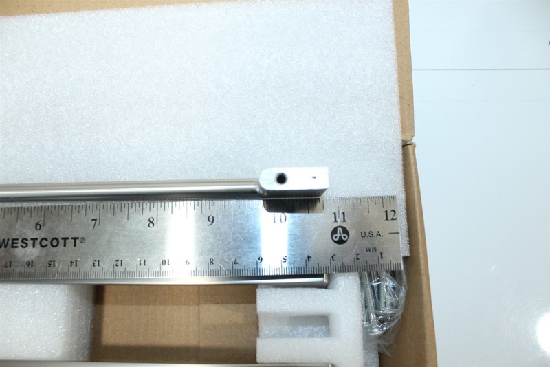 Slim Cabinet Pulls Silvertone 10" Brushed Nickel Finish Pack of 5 Slim Bar gallery
