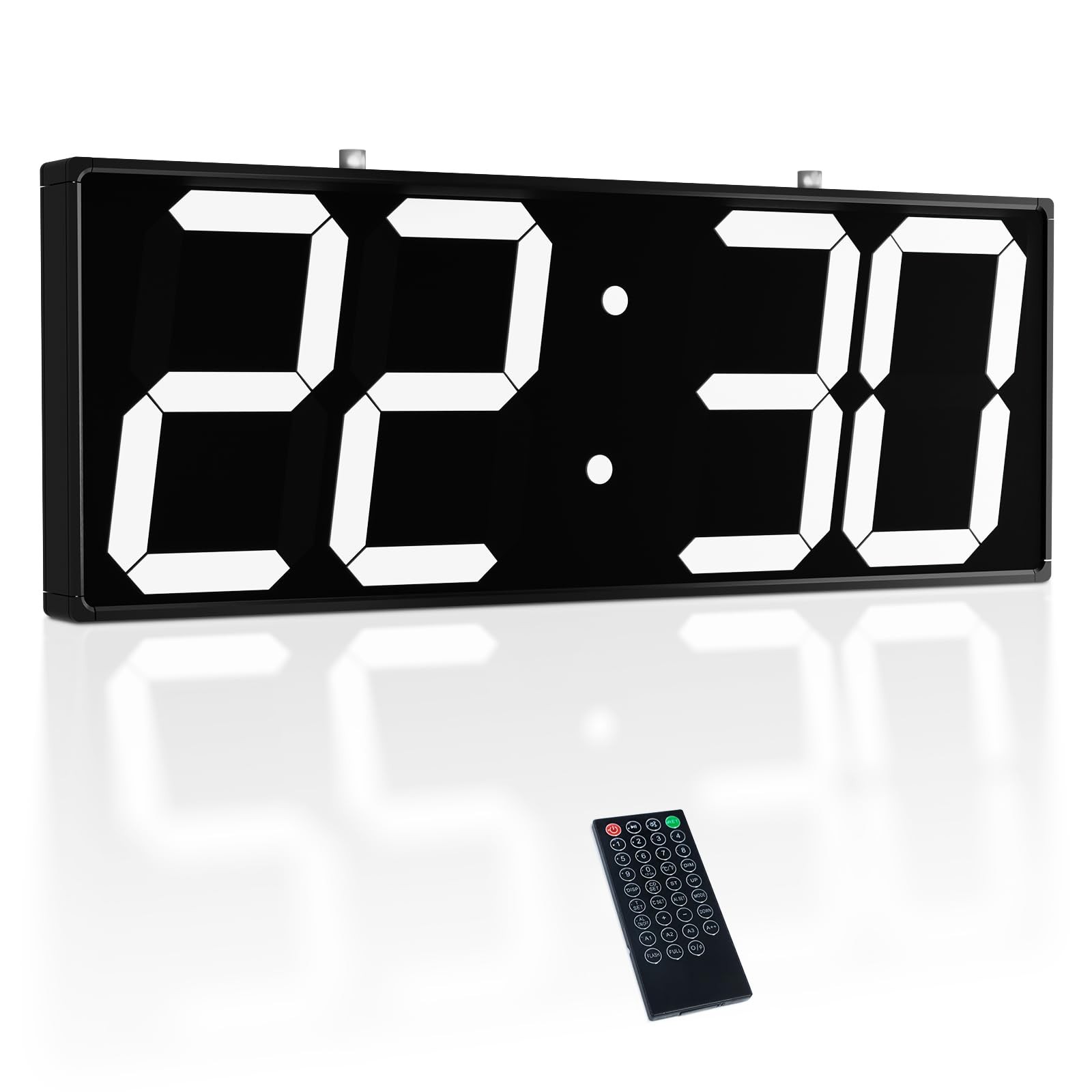 CHKOSDA Digital Wall Clock with Double Sided Display, Large Digital Clock wit... gallery