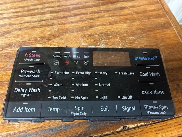 OEM LG Washer Control display panel For WM4000HBA/03 gallery
