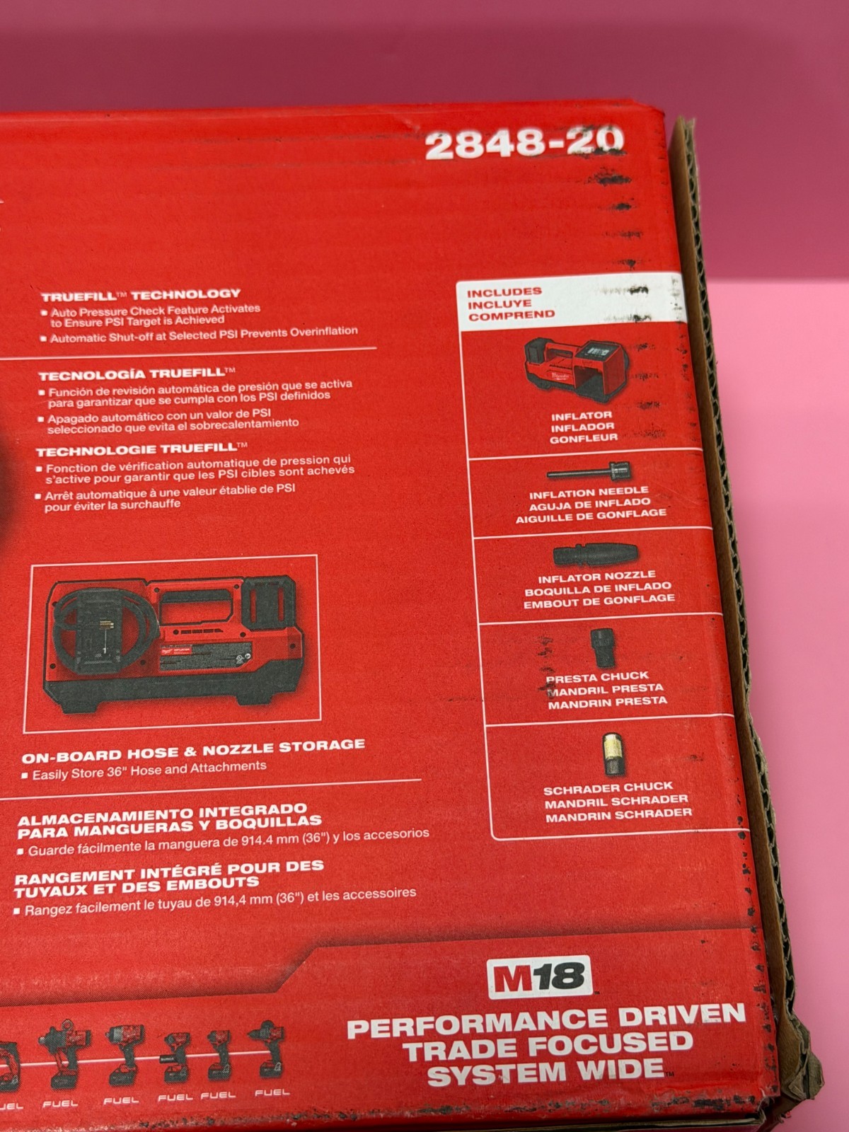 Milwaukee 2848-20 M18 Inflator -Tool Only gallery