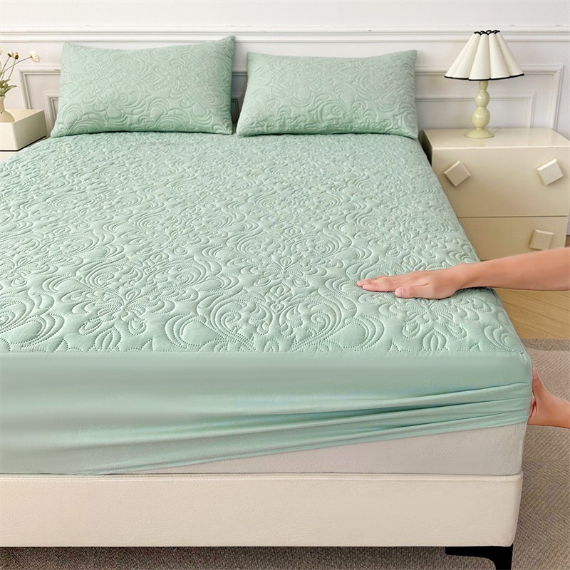 Waterproof Mattress Protector Soft and Breathable Quilted Mattress Cover gallery