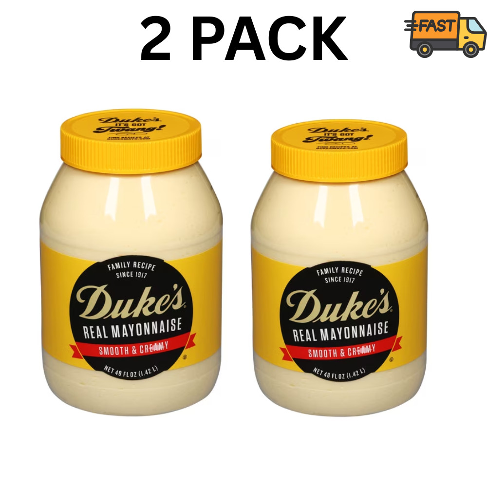 Duke’s® Real Mayo 48 oz Jar (2 Pack) – Smooth Texture & Rich Flavor Spread gallery