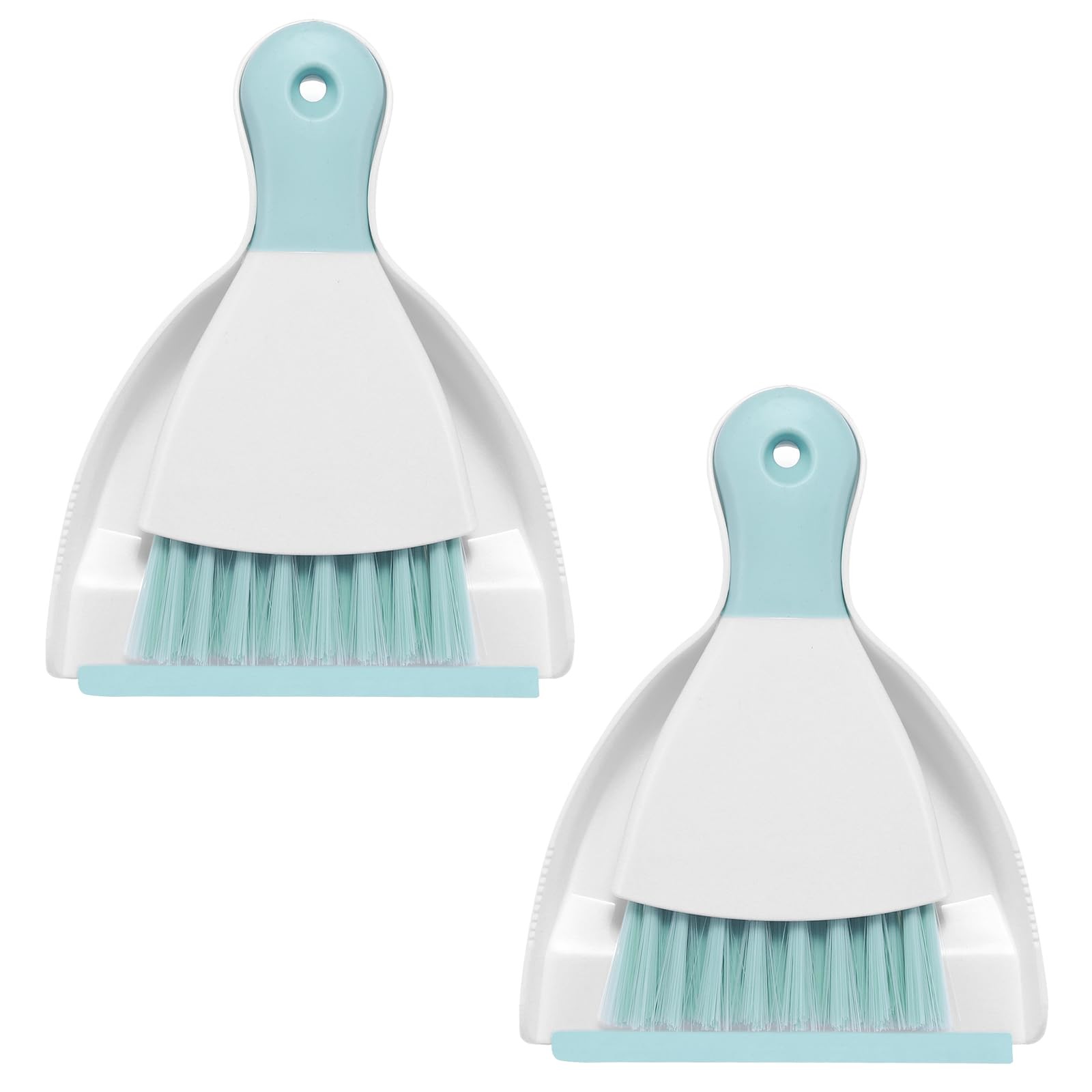 NACENA Mini Dustpan and Brush Set 2 Pack, Small Broom and Dustpan Set Dust Pa... gallery