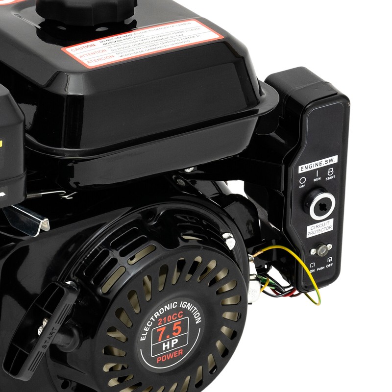 212cc 7.5 HP Electric Start Horizontal Engine Go Kart Gas Engine Motor 4-Stroke gallery
