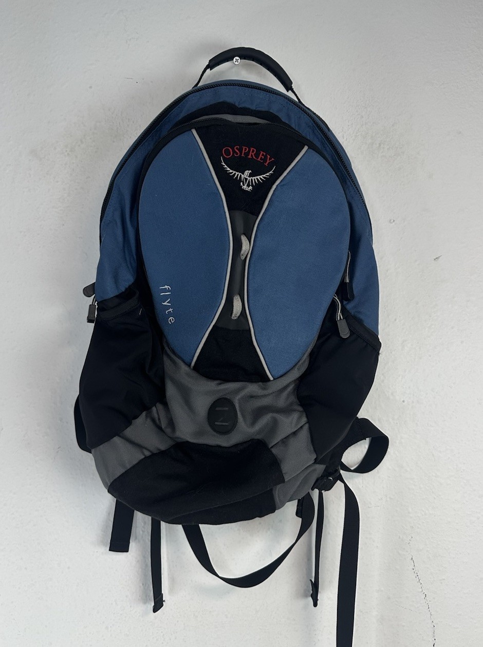 Osprey Flyte Black And Blue Backpack