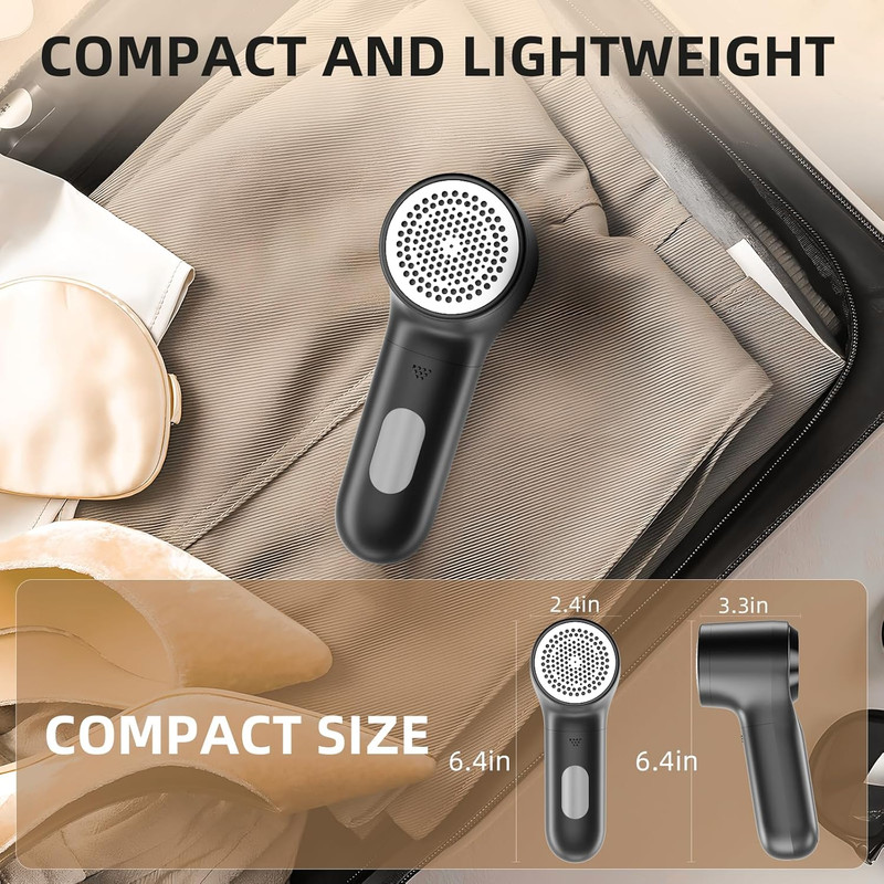 Fabric Shaver, Electric Lint Remover, Rechargeable Lint Shaver, Household Essent gallery