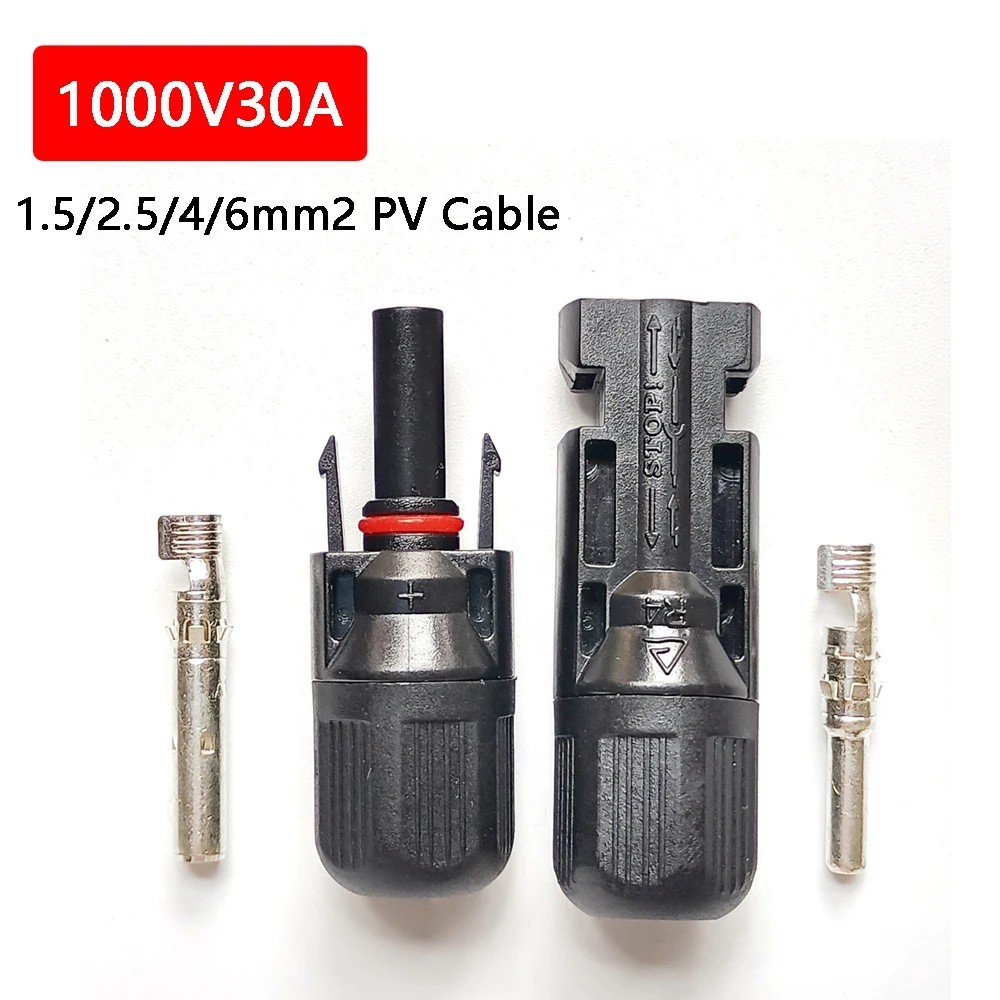 10Set Male Female Wire Cable Connector Set Solar Panel Waterproof Connector gallery