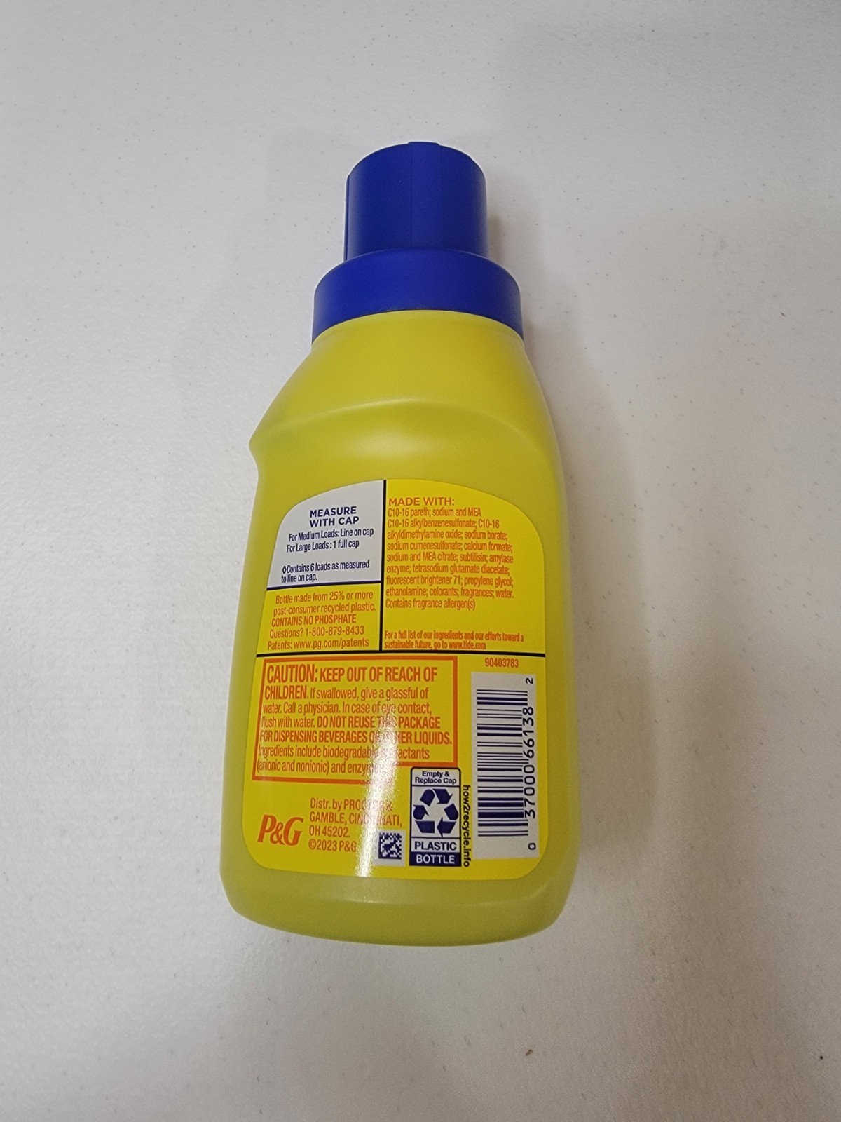Tide Simply + Oxi Liquid Laundry Detergent, Refreshing Breeze, 6 loads, 10 fl oz gallery