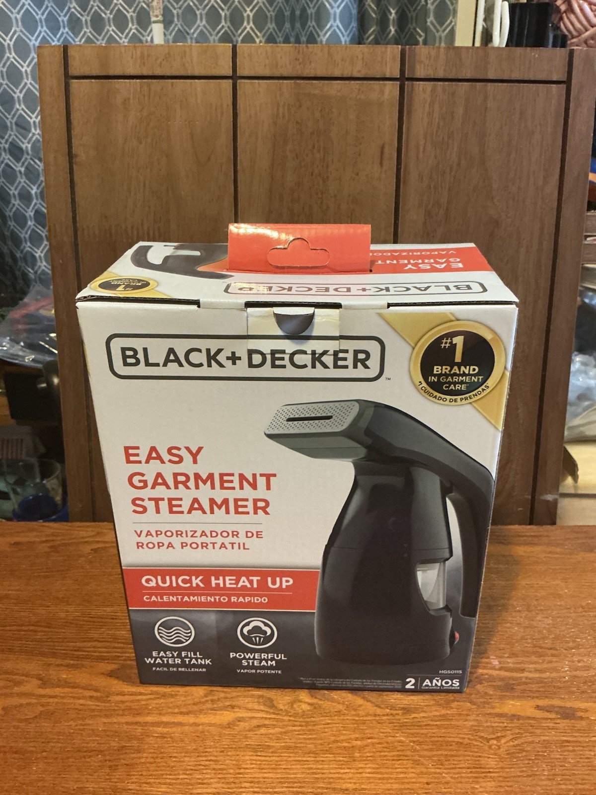 BLACK+DECKER Easy Garment Steamer Quick Heat Up NEW gallery