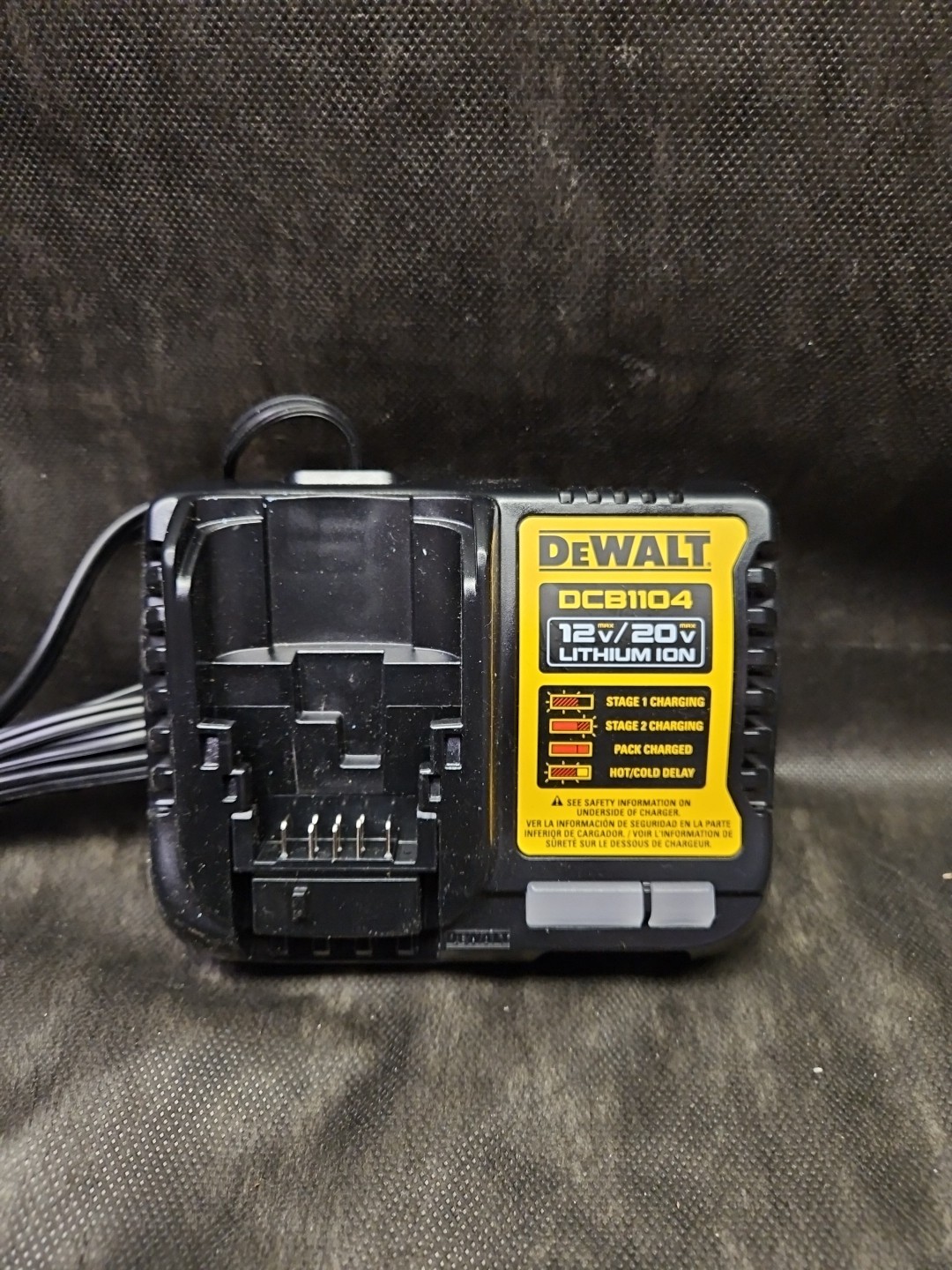 Dewalt GENUINE DCB1104 20V Battery Charger gallery
