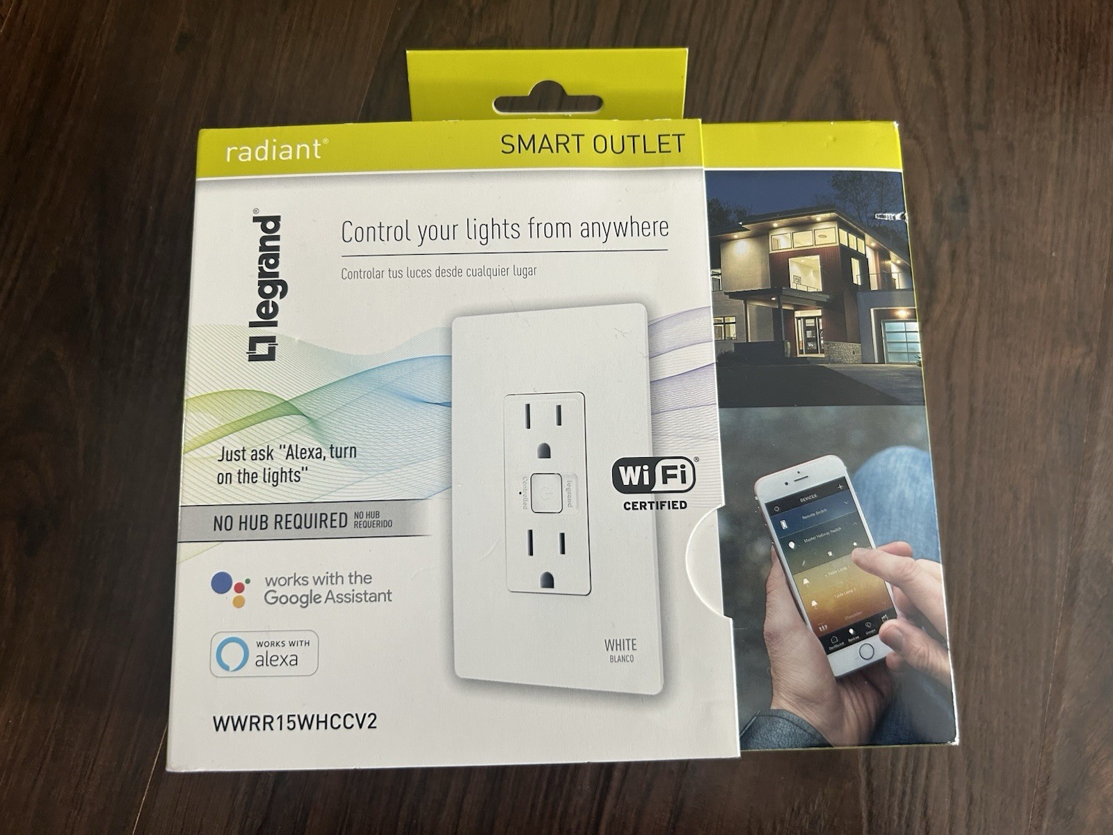Legrand Radiant WWRR15WHCCV2 Smart Dimmer No Hub Required White gallery