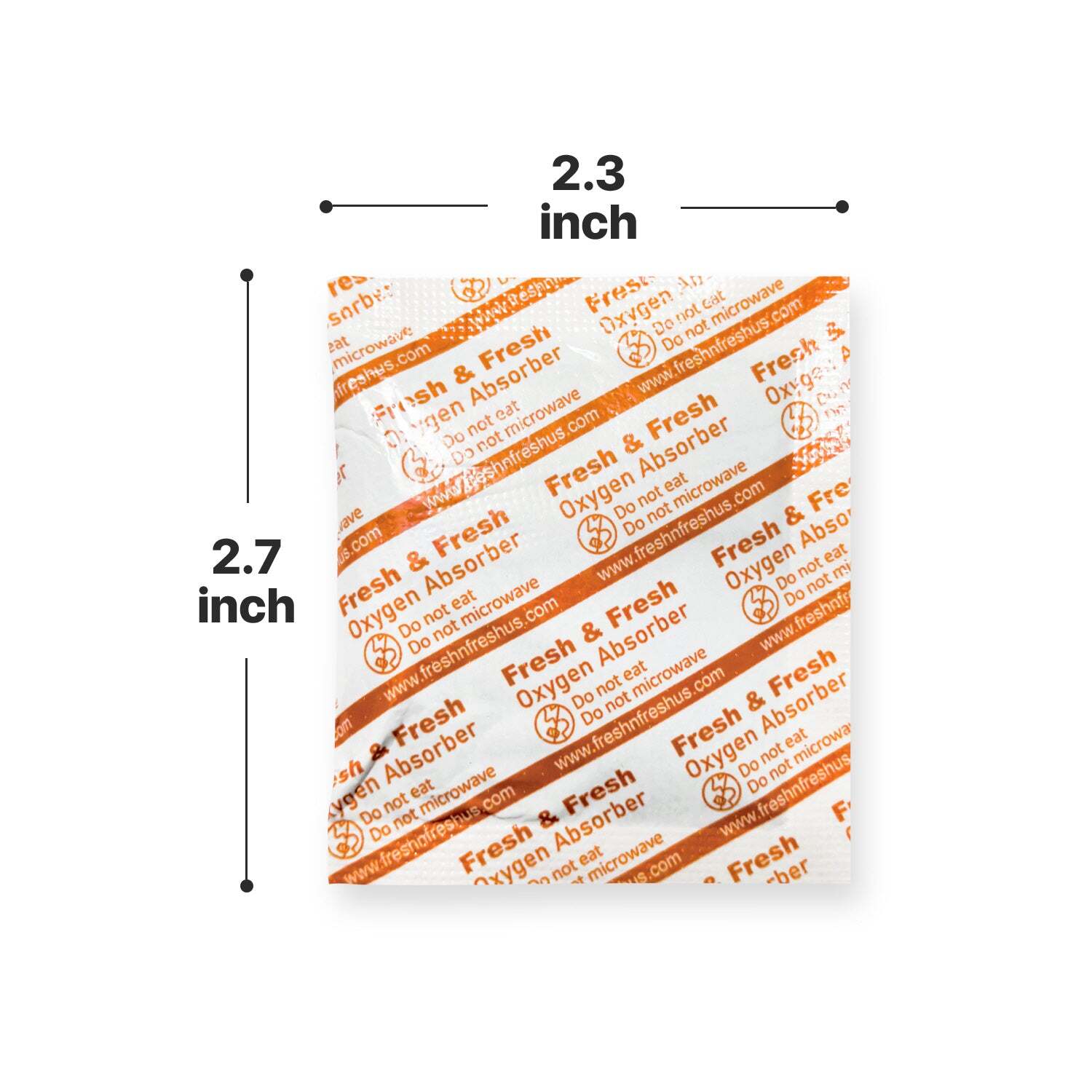 Fresh & Fresh (100 Packet) 500 CC Premium Oxygen Absorbers (10 Bag of 10 Packet) gallery