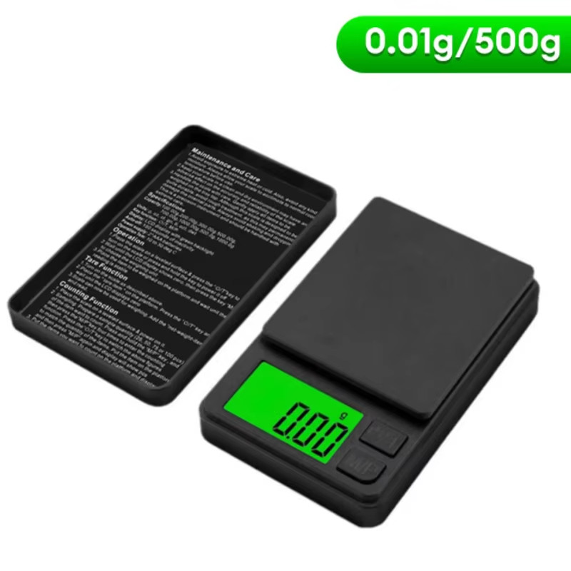 Precision Pocket Scale 1000g X 0.1g - Digital Gram, Food, Jewelry, Ounces/Grains gallery