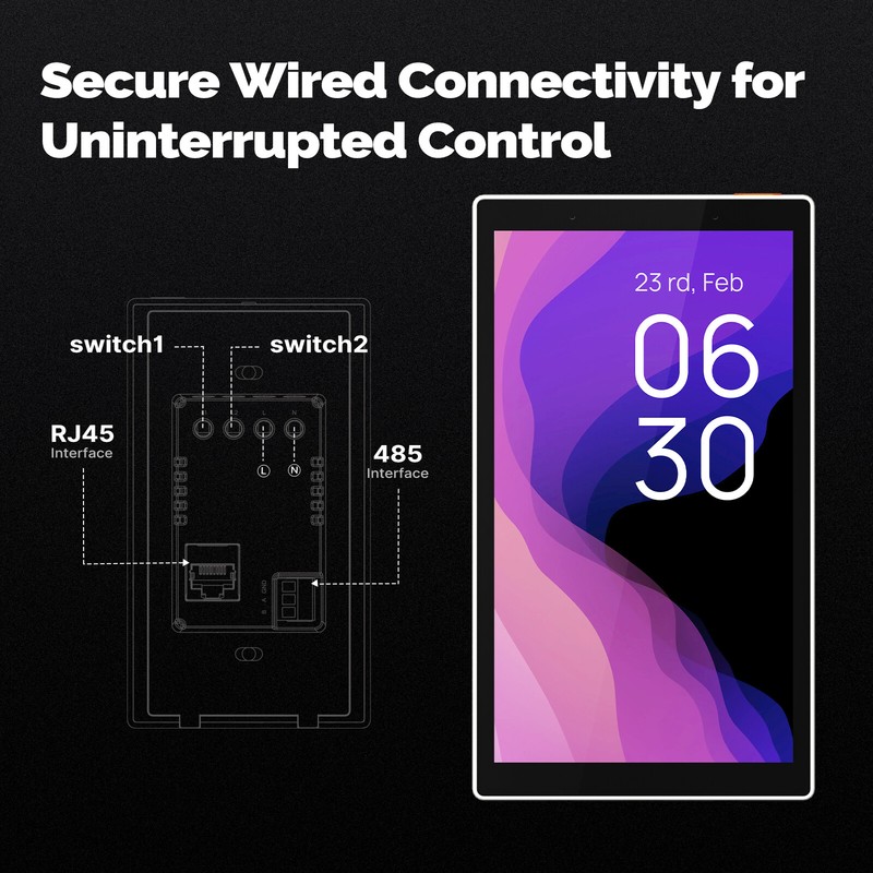 MOES WiFi&Zigbee Smart Switch Touchscreen Panel Alexa Built-in Voice&APP Control gallery