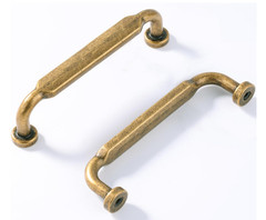 12 Pack 3in Cabinet Pulls Antique Brass Zinc Alloy Drawer Handles