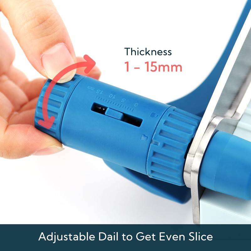 Cheese Slicer Cutter with Adjustable Thickness for Hard Soft Cheese Food gallery