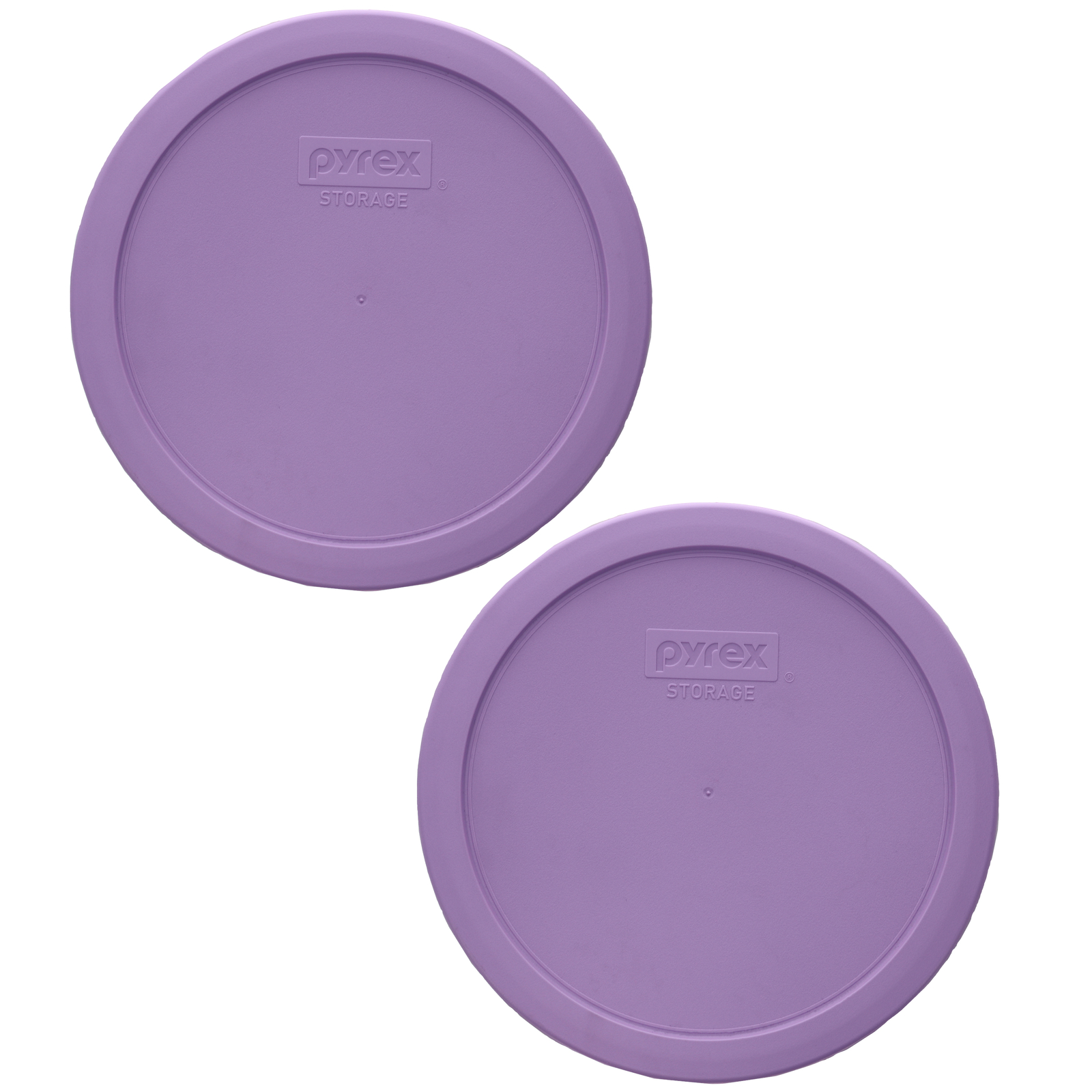 Pyrex 7402-PC 6/7-Cup Lavender Purple Lids - 2 Pack gallery