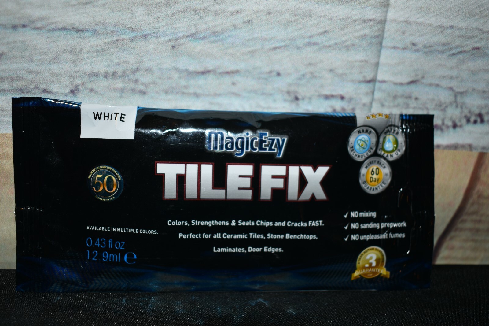 MagicEzy Tile REPAIRezy™ (White) ~ Fix Cracks & Chips in Ceramic Porcelain gallery