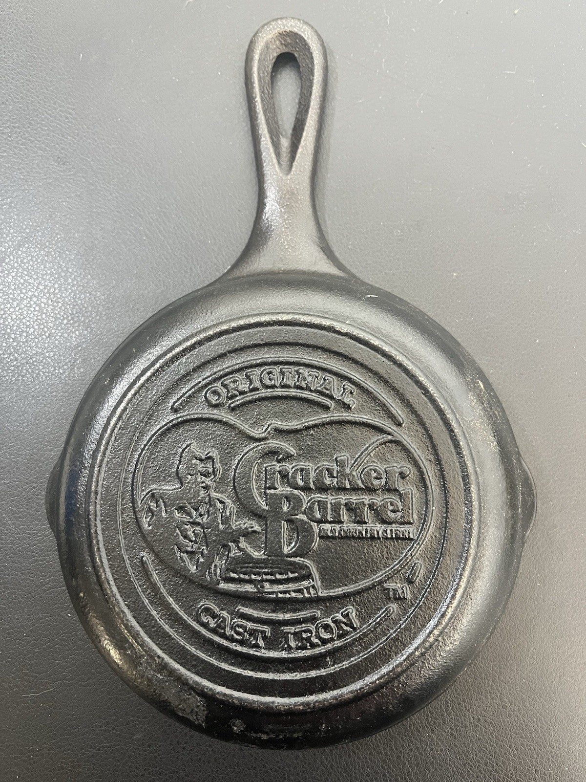 Cracker Barrel Original Cast Iron Skillet | 6 Inch Fry Pan gallery