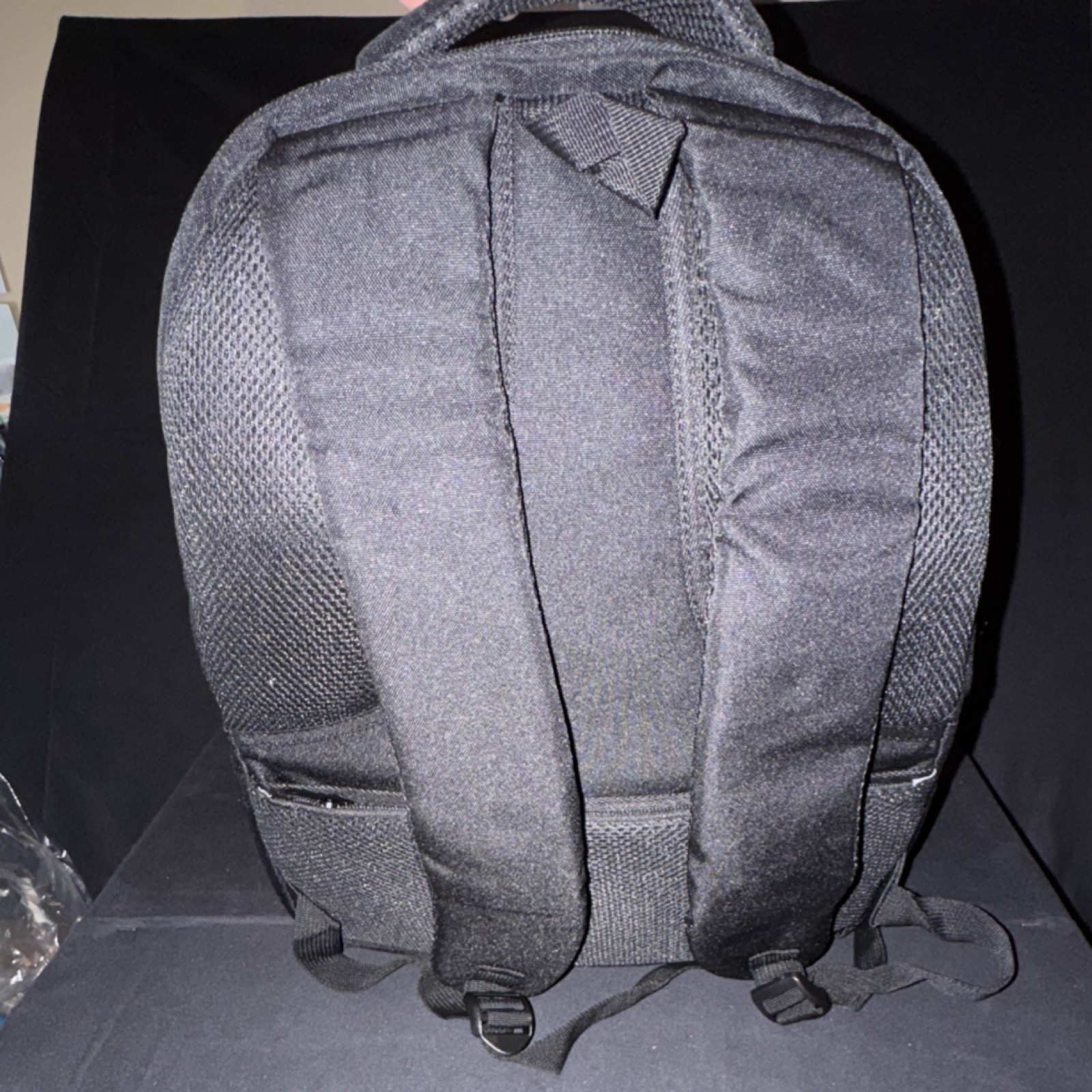 CARFANY Black Hiking Backpack 5 Pockets Multiple Compartments Adjustable Straps 4