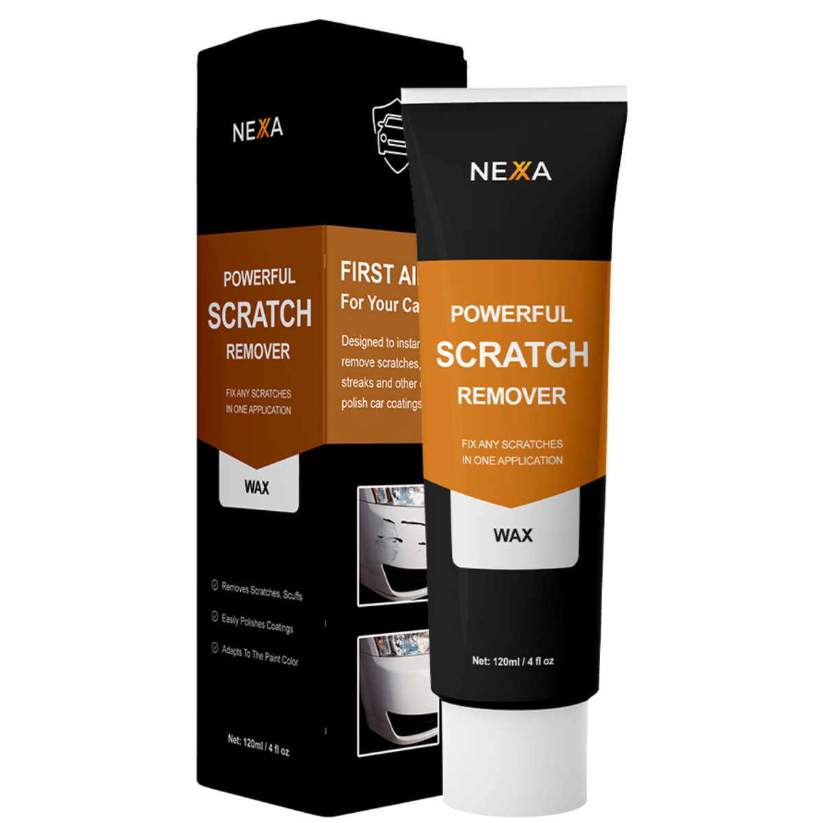 NEXA Car Scratch Remover - Easily Fix Any Scratches, Swirls & Other Marks! gallery