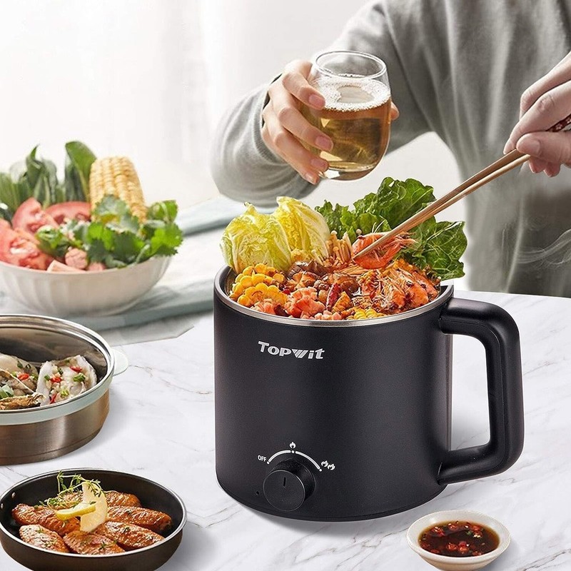 Travel-Friendly Multifunctional Electric Cooker - Efficient Meal Prep Solution gallery