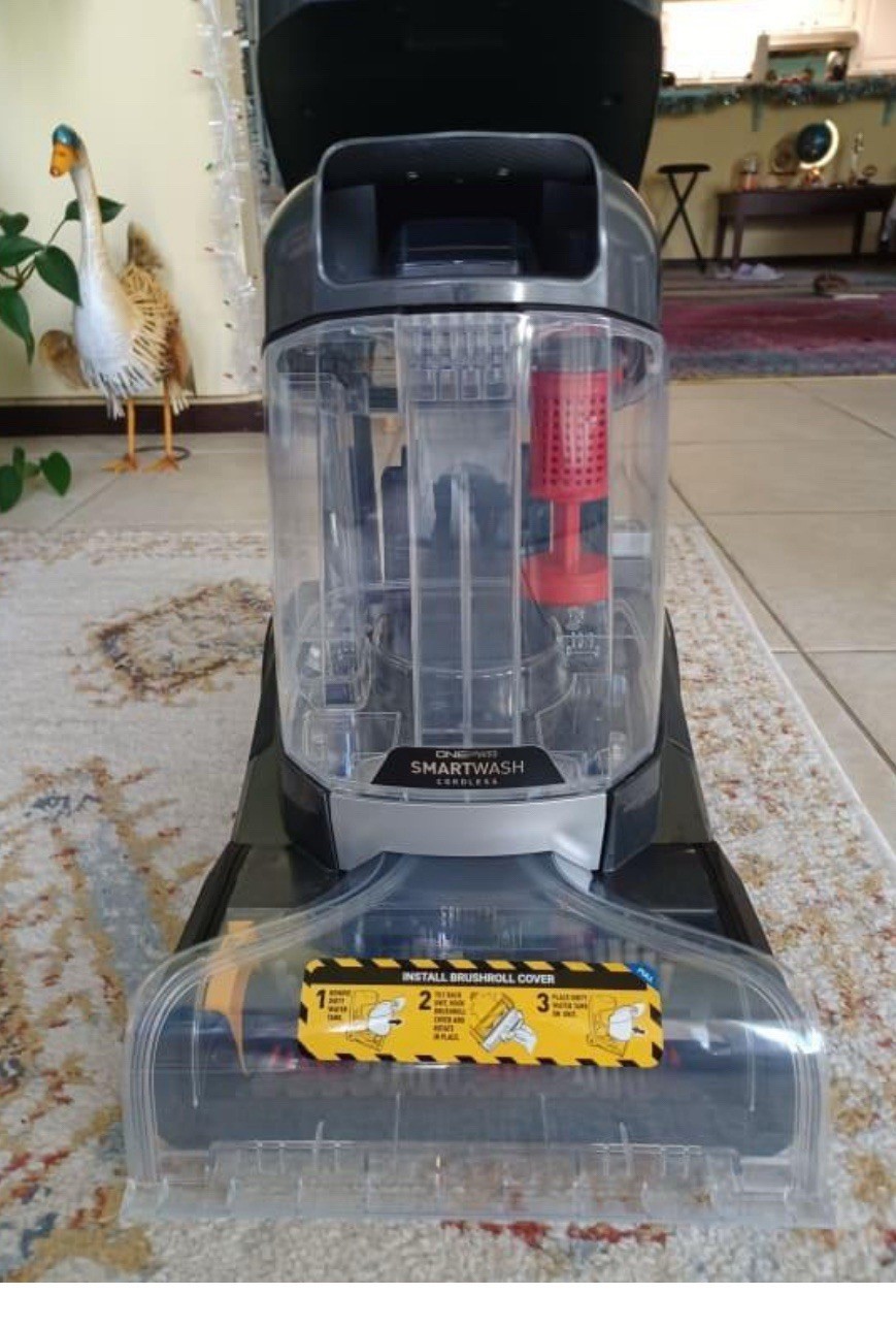 Hoover ONEPWR SmartWash Automatic Cordless Upright Carpet Cleaner Machine gallery