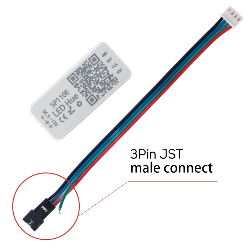 SP110E LED Strip BT Controller iOS/Android-compatible App Control 1024 Pixels gallery