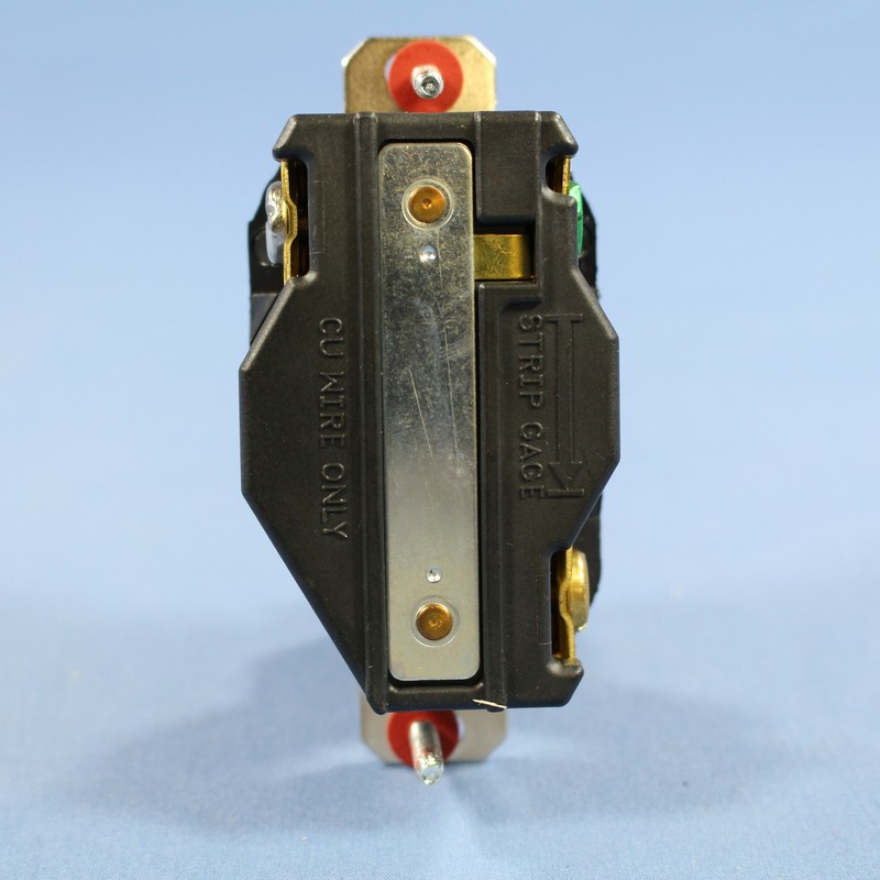 Hubbell Single Locking Receptacle Outlet 1-Phase NEMA L5-30R 30A 125V L530R gallery