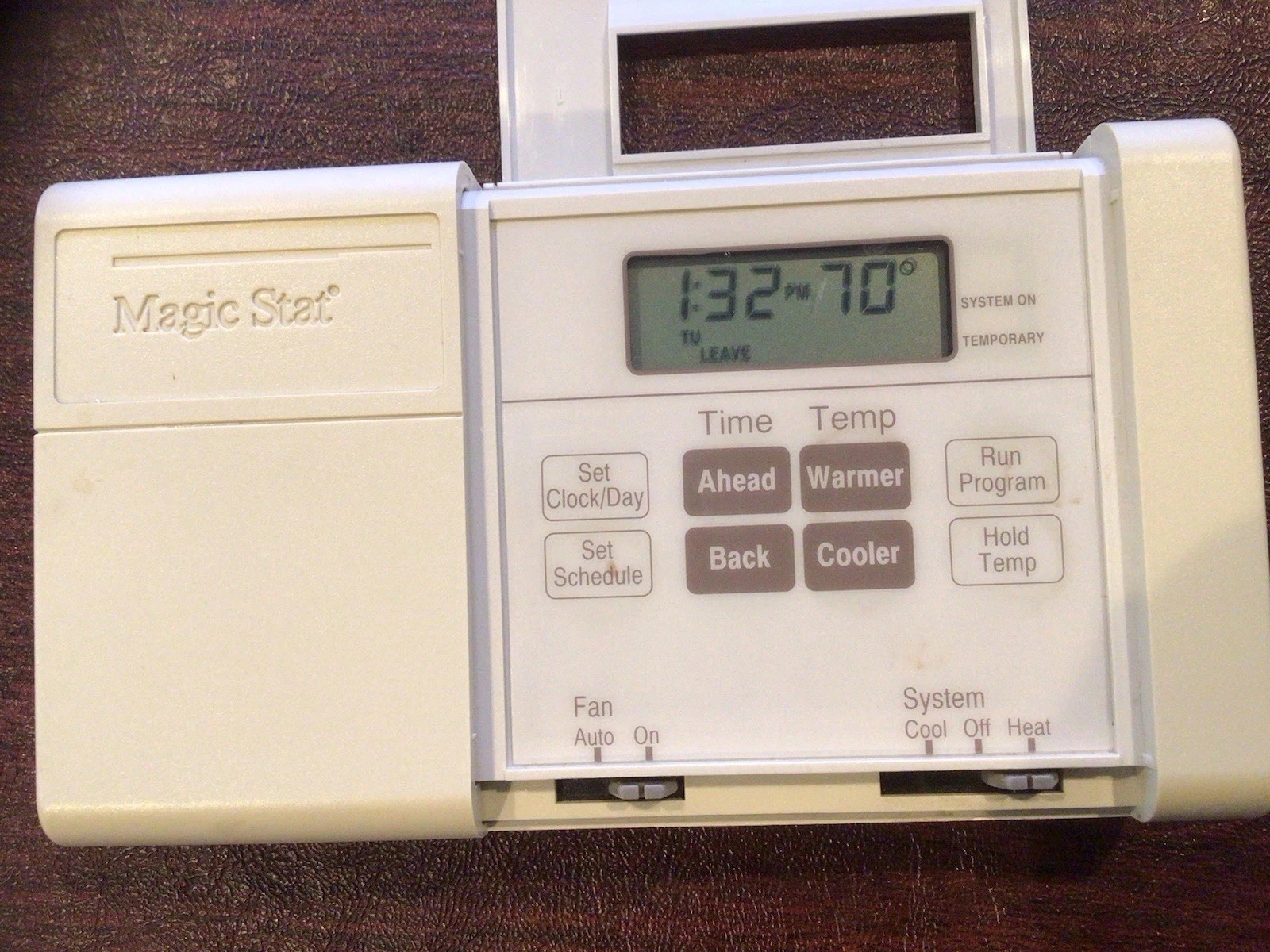 HONEYWELL Magic Stat 7 Day Programmable Heating Cooling Thermostat, preowned gallery