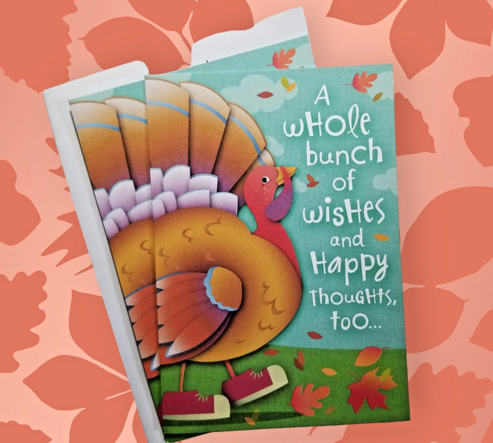 Thanksgiving Greeting Cards Turkey General Anyone Any Age Set of 2 Cards gallery