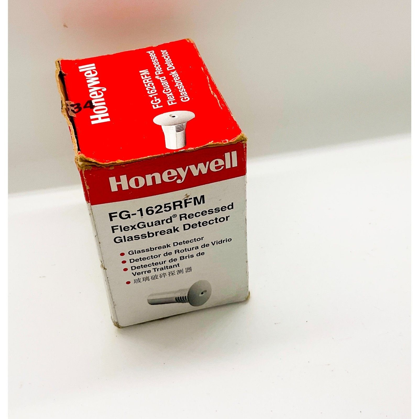 Honeywell FG-1625RFM FlexGuard Recessed Glass Break Detector gallery