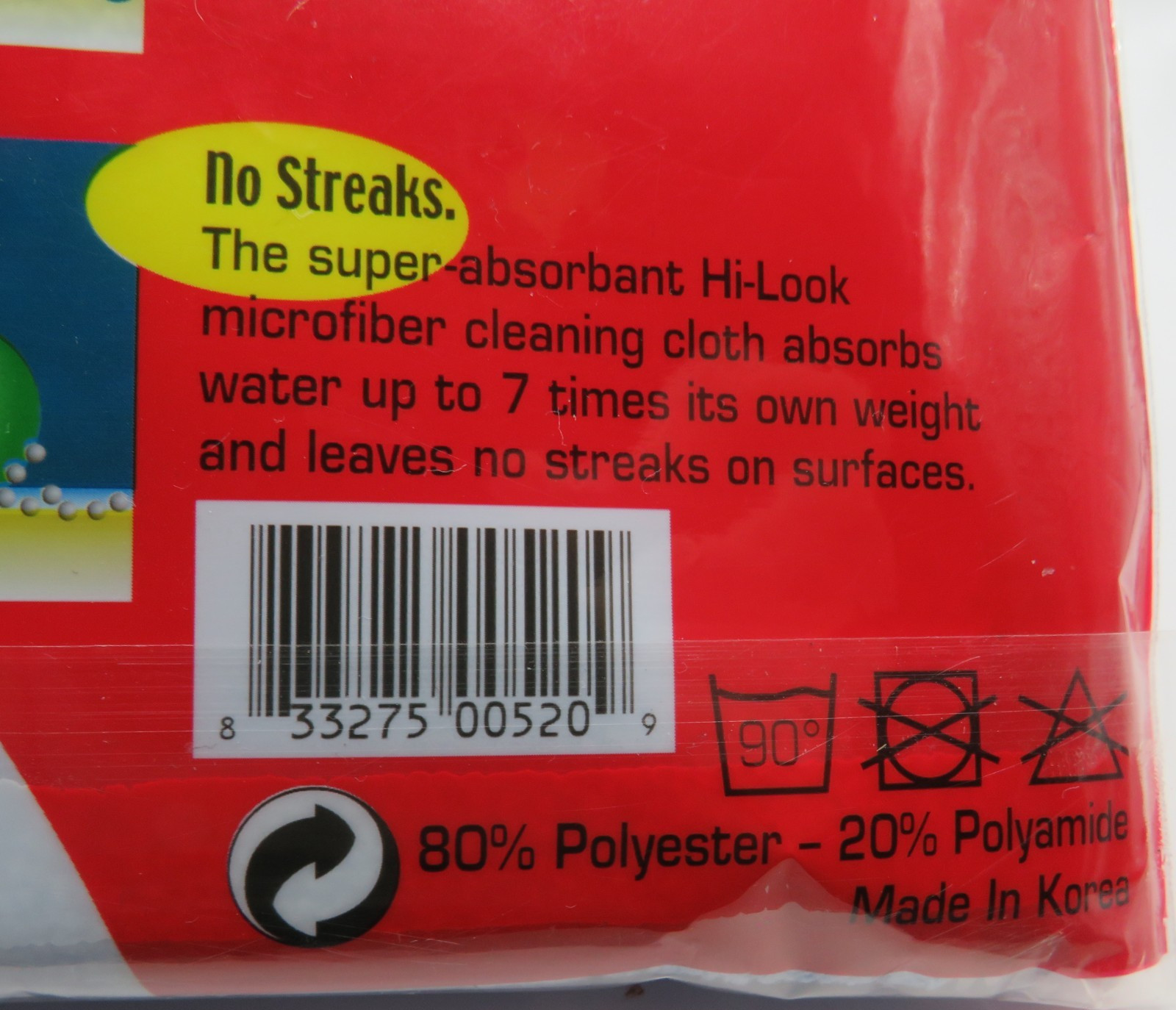 Hi-Look Microfiber Cleaning Cloth - Automobiles/Cars/Vans Blue 16"x16" Blue gallery