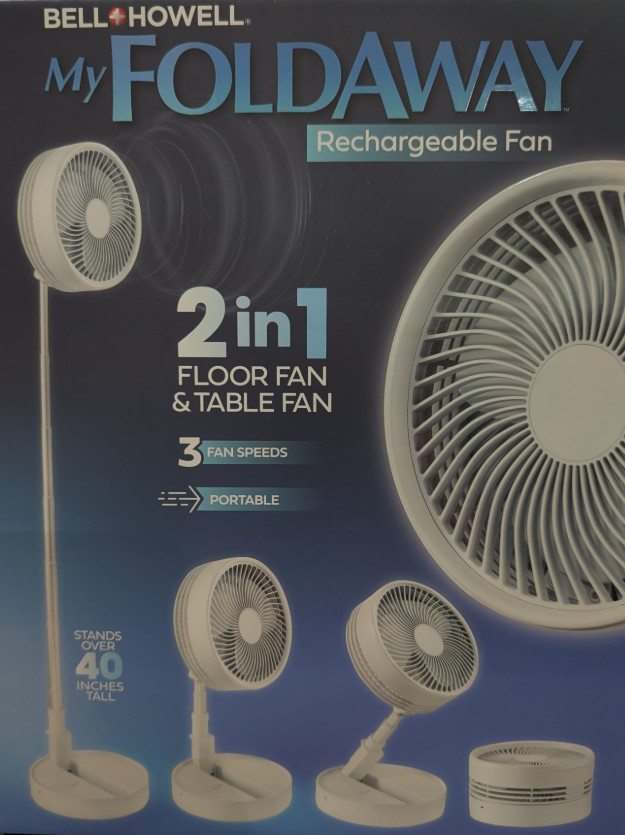 Portable Fans for Desk, Home, Camping, Sleeping, Lightweight Compact & Foldable gallery