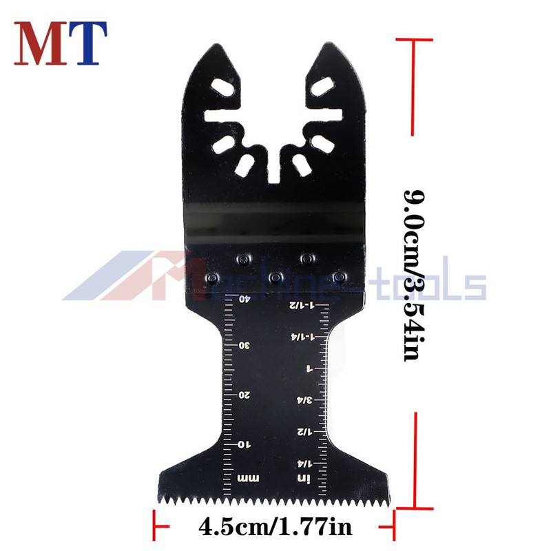 48 Pcs Universal Oscillating Multitool Quick Release Saw Blades for Metal Wood gallery