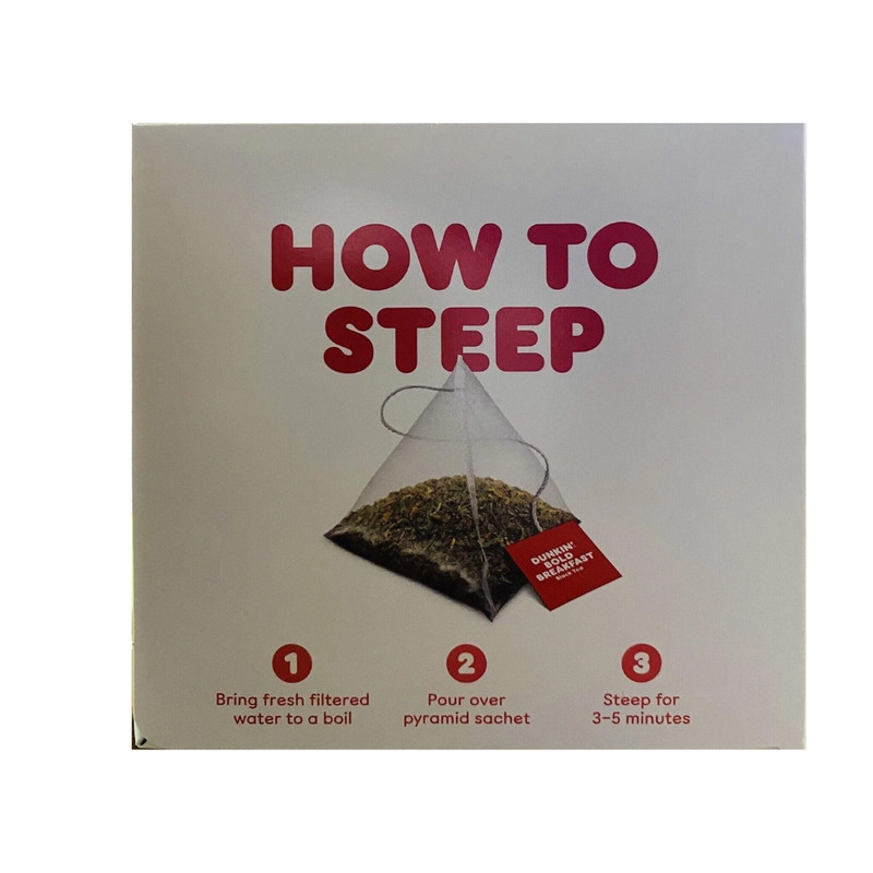 Dunkin Bold Breakfast Black Tea 180 Tea Bags (12 Boxes of 15) gallery