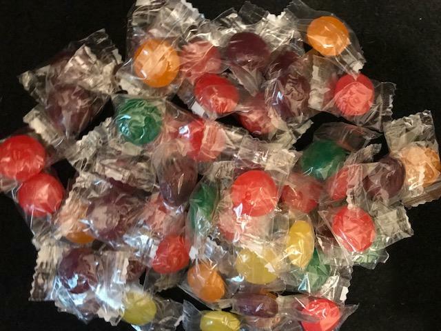 Assorted Fruit Flavored Hard Candy- Candy Buttons {1/2 POUND BULK BAG } gallery