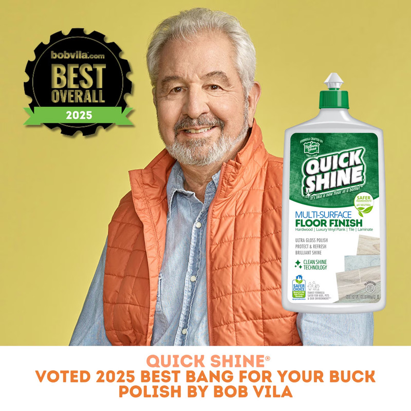 Quick Shine Multi-Surface Floor Finish, Pfas-Free Formula, All Purpose Household gallery