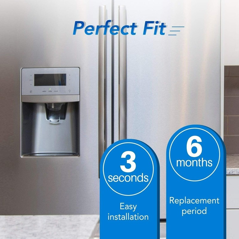 ICEPURE XWF （𝐍𝐎𝐓 𝐗𝐖𝐅𝐄）Water Filter Replacement for GE XWF, WR17X30702 gallery