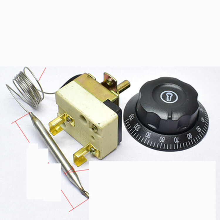 Rotary Temperature Control Switch Temperature Controller 30-110 Degrees 50-300°C gallery