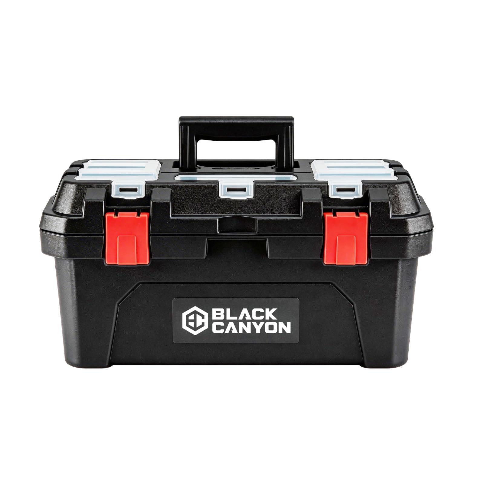 17 Inch Plastic Tool Box, Support up to 44 lbs,Dual-Layer Design, Flexible fo... gallery