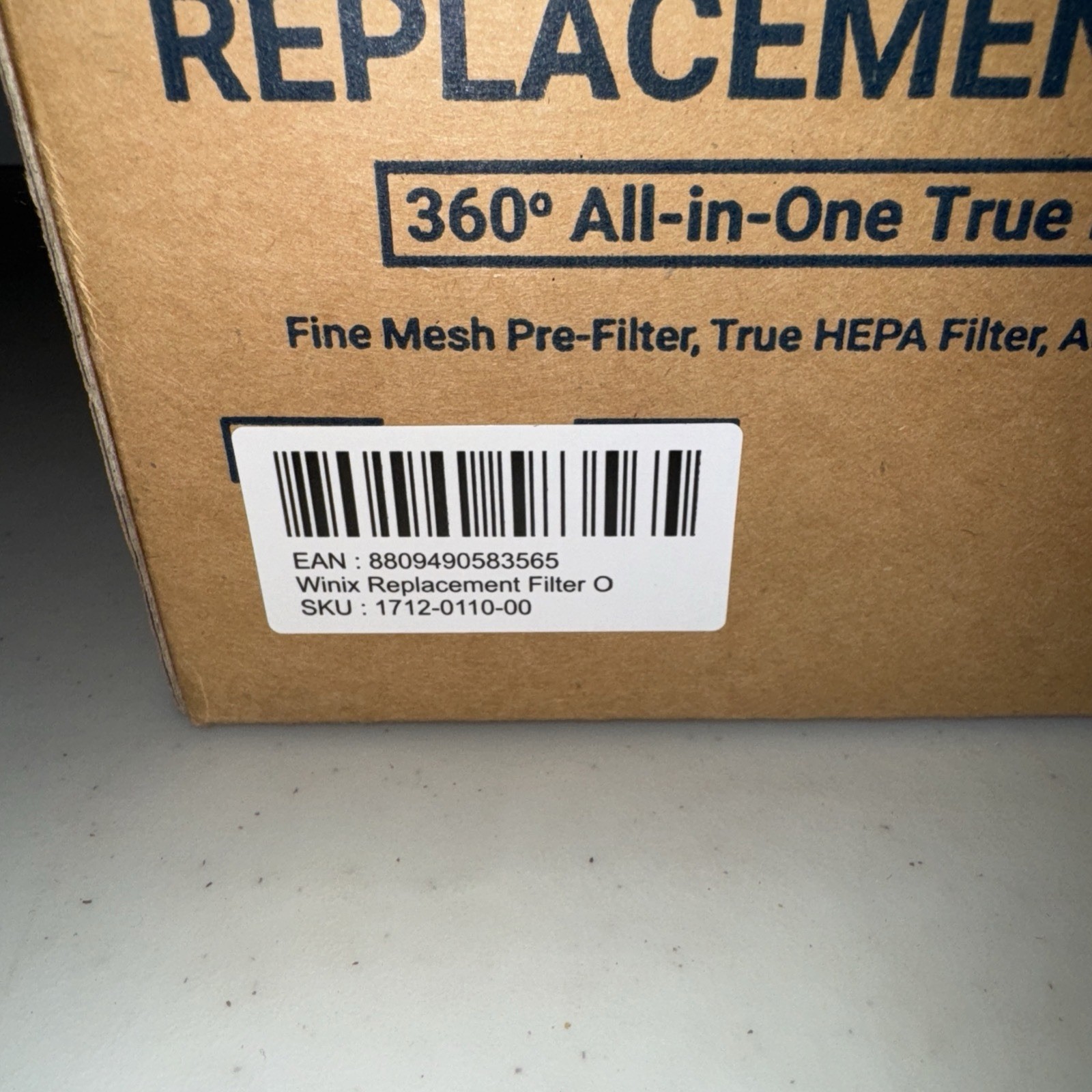 Winix Replacement Filter O, 360° All-in-One True HEPA Fits Winix A231 & A230 gallery
