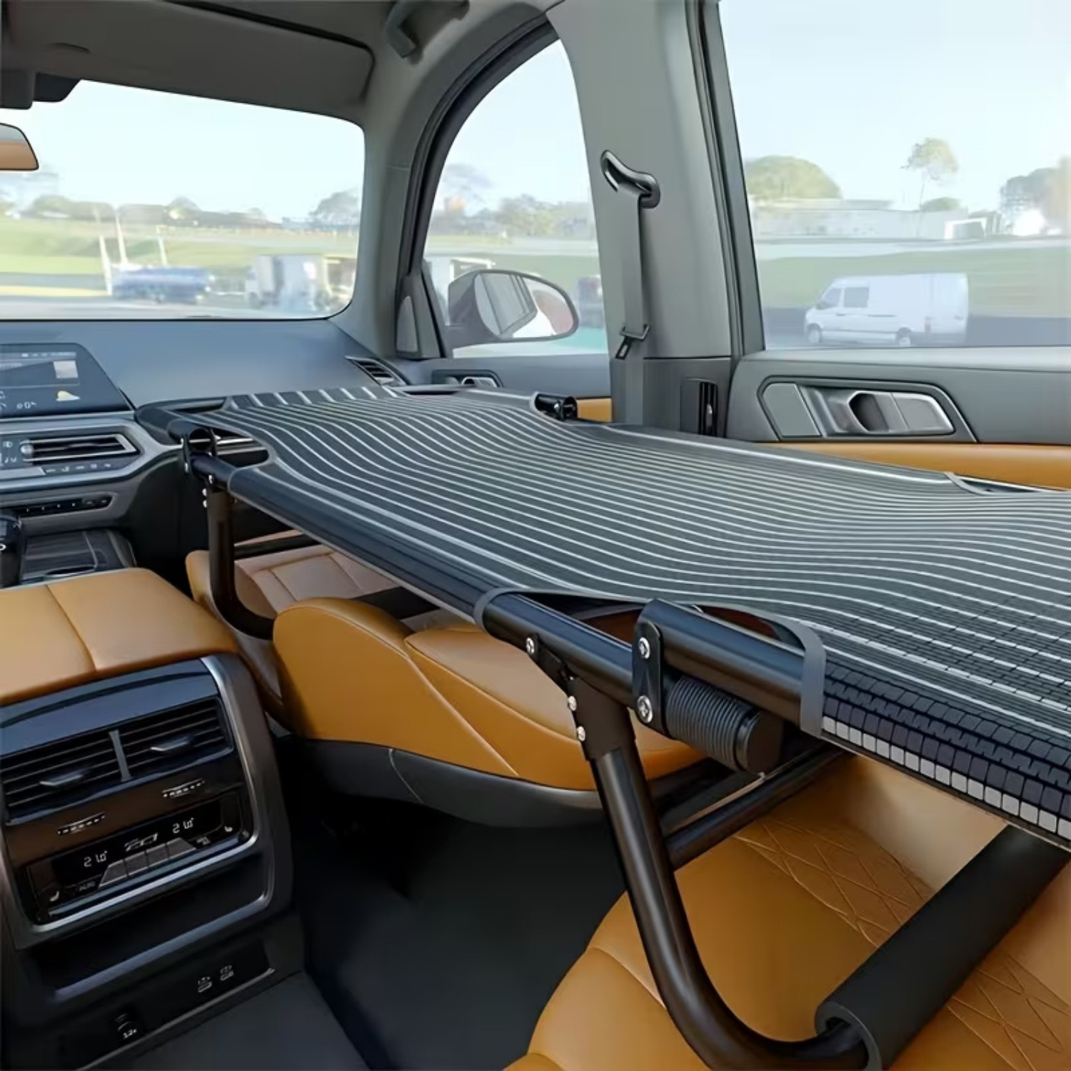 Non-Inflatable Car Mattress, Folding Car Bed Mattress for SUV, Portable Car Camp gallery