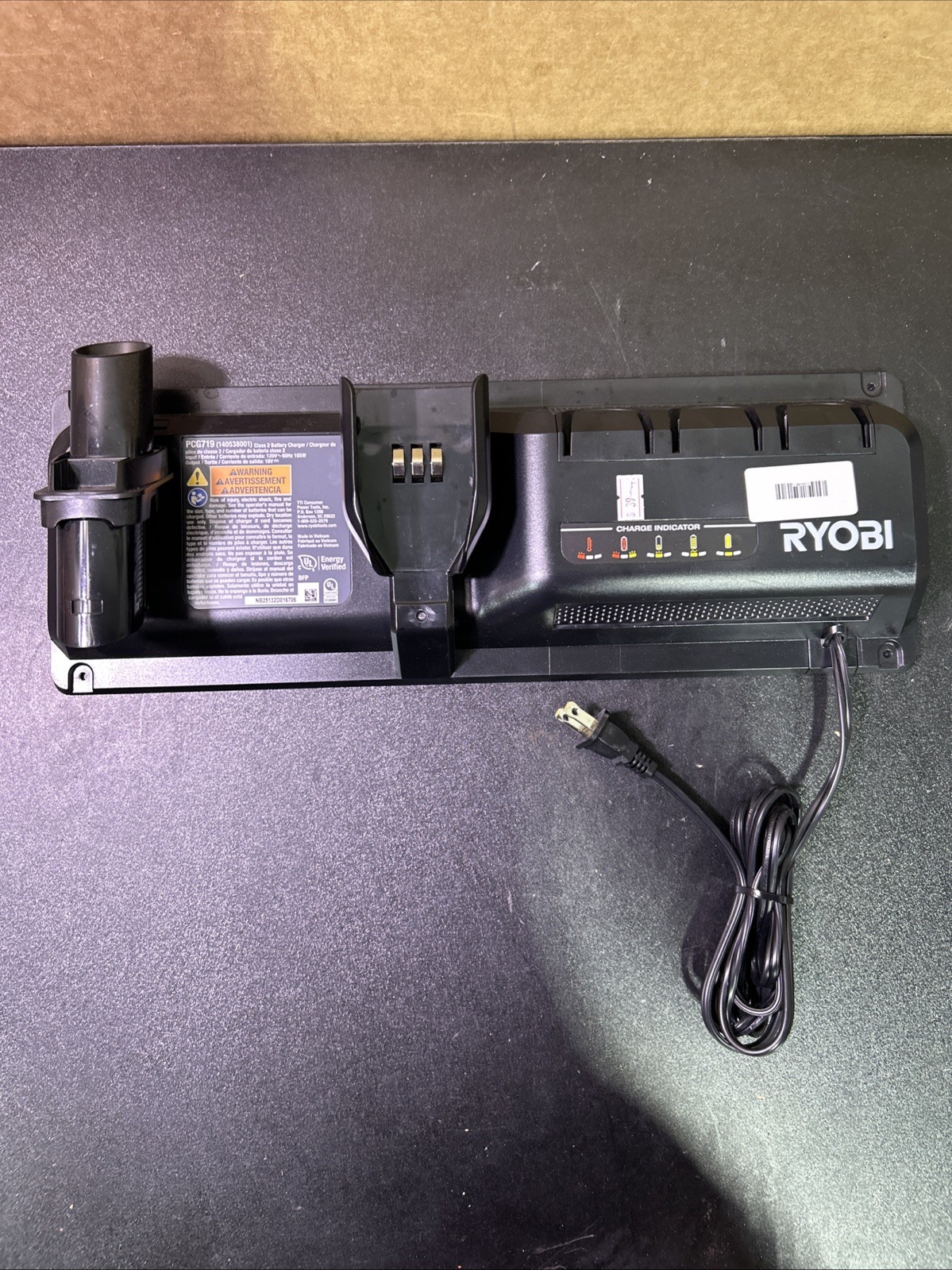 Ryobi PCG719 Charger Charging Docking Station for Advanced Stick Vacuum Z291 gallery